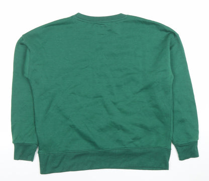 Womens UK Size S Sinsay Green Pullover Jumper
