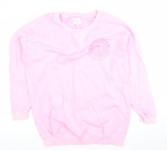 Womens UK Size S NEXT Pink Pullover Jumper