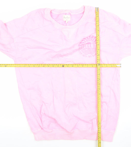Womens UK Size S NEXT Pink Pullover Jumper
