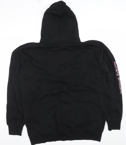 Mens UK Size XL Spreadshirt Black Pullover Hoodie