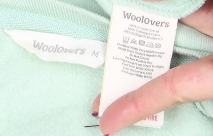 Womens UK Size M Woolovers Green Pullover Sweatshirt
