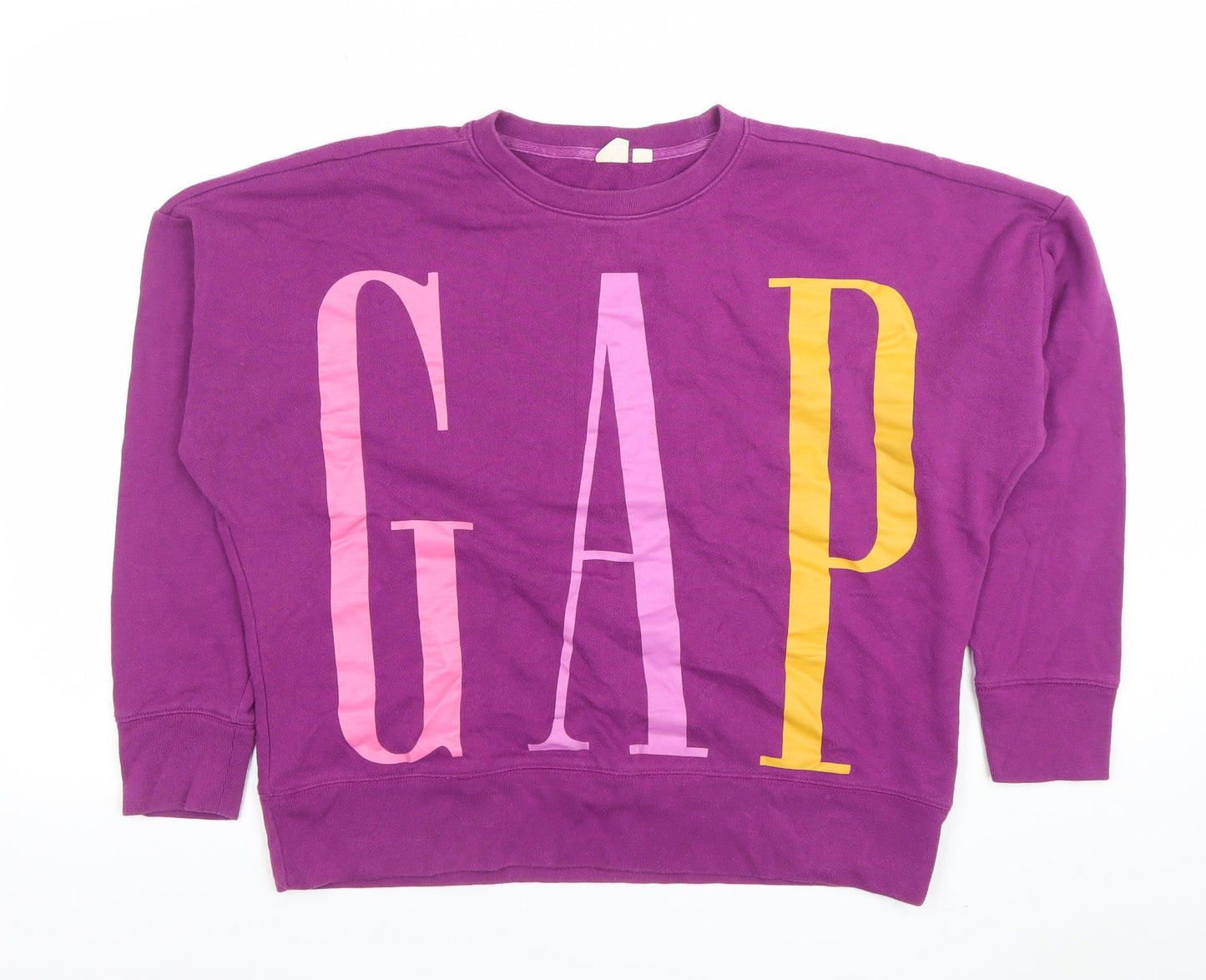 Womens UK Size S Gap Purple Pullover Sweatshirt