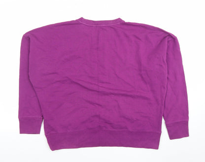 Womens UK Size S Gap Purple Pullover Sweatshirt