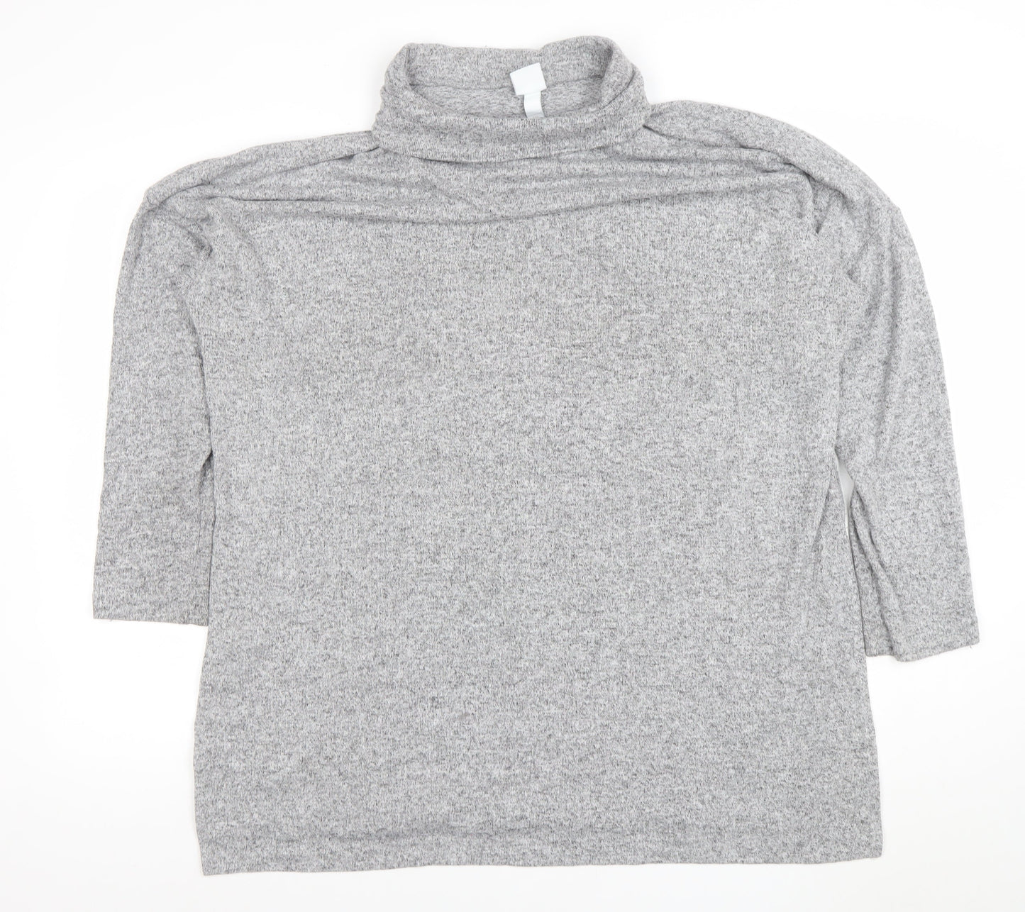Womens UK Size XL H&M Grey Pullover Jumper