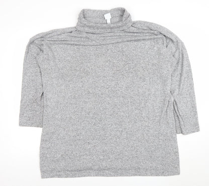 Womens UK Size XL H&M Grey Pullover Jumper