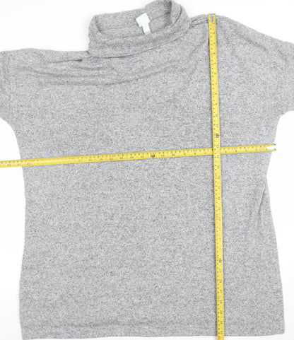 Womens UK Size XL H&M Grey Pullover Jumper