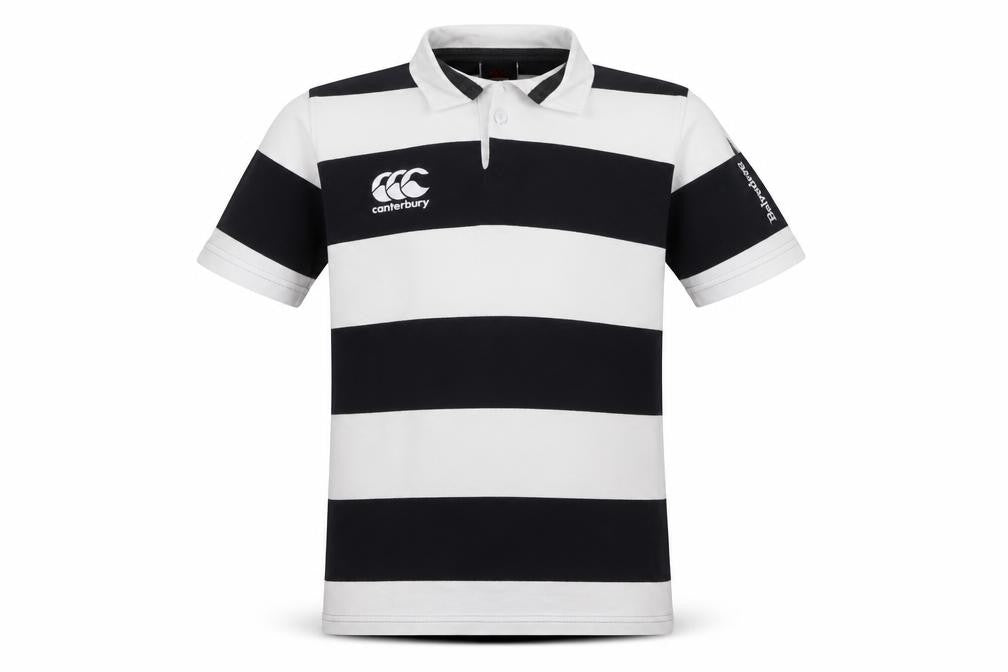 Boys UK Size 14 Years Canterbury Black Jersey Polo
