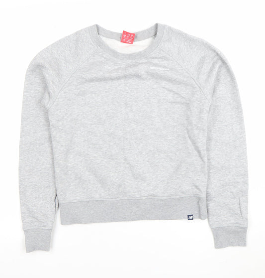 Mens UK Size S New Balance Grey Pullover Sweatshirt