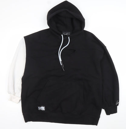 Womens UK Size 10 The Couture Club Black Pullover Hoodie