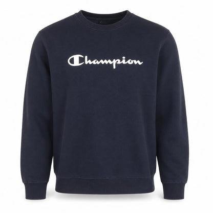 Mens UK Size L Champion Blue Pullover Sweatshirt