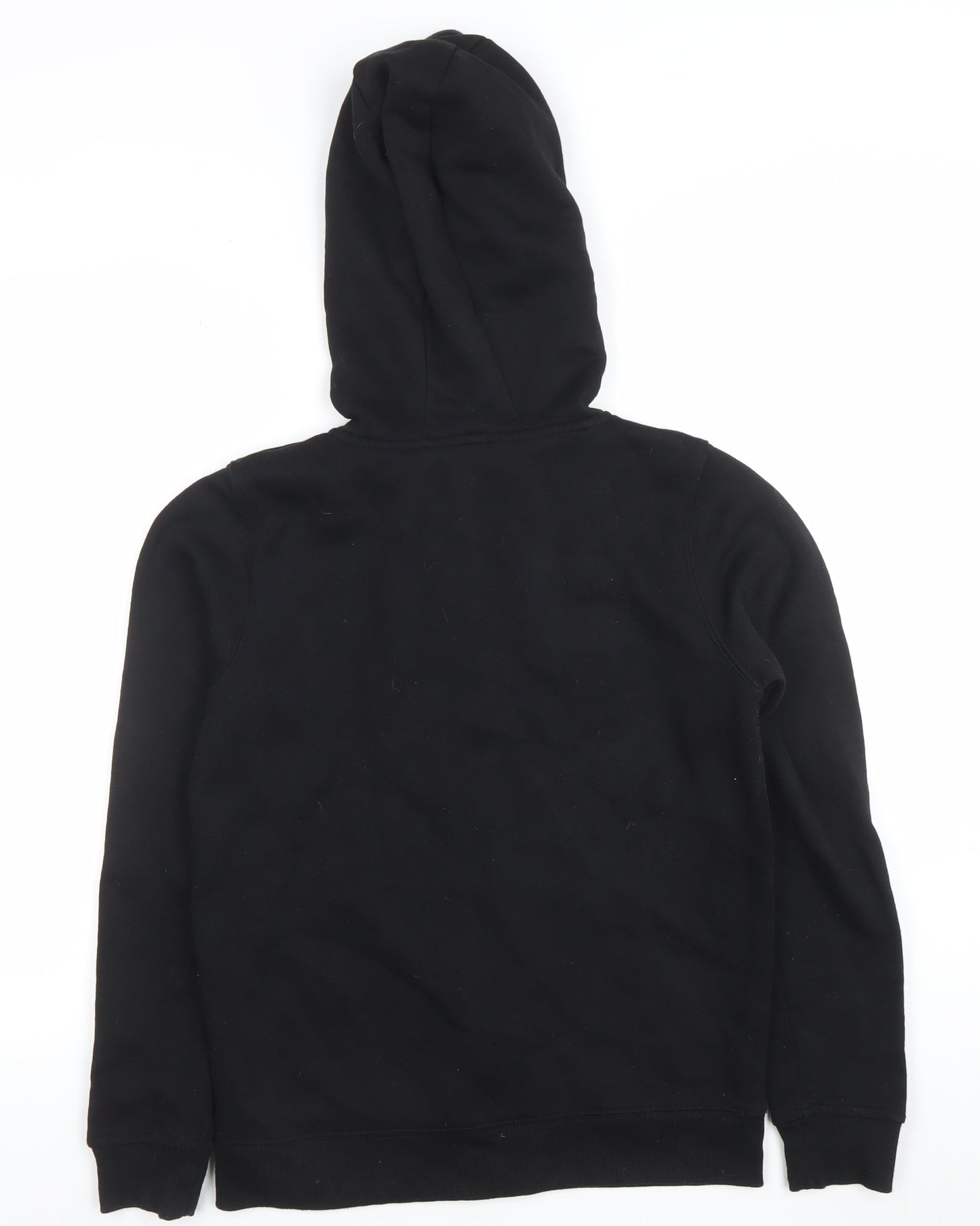 Womens UK Size XS Primark Black Full Zip Hoodie