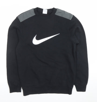 Mens UK Size XS Nike Black Pullover Sweatshirt