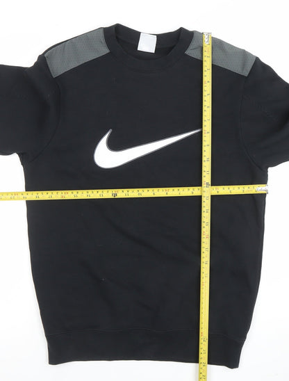 Mens UK Size XS Nike Black Pullover Sweatshirt