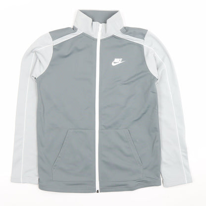 Boys UK Size XL Nike Grey Full Zip Hoodie