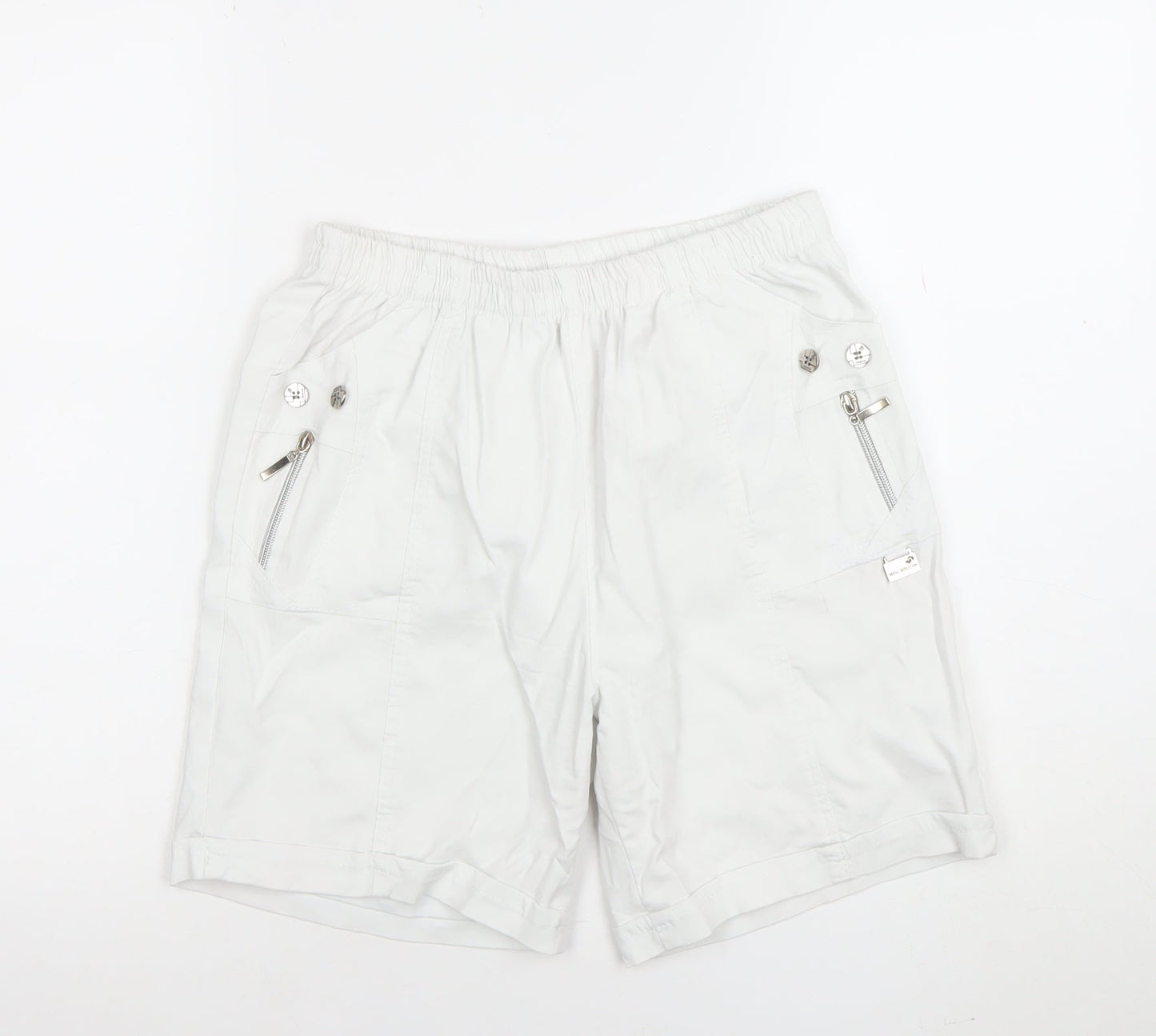 Womens UK Size XL Moda Impresion Regular Fit Cargo Shorts