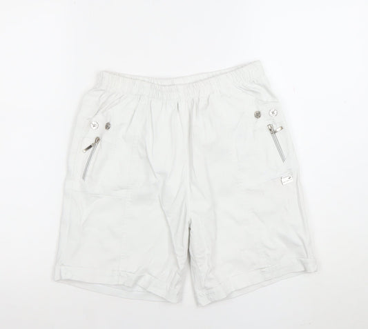 Womens UK Size XL Moda Impresion Regular Fit Cargo Shorts