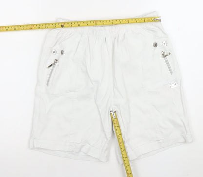 Womens UK Size XL Moda Impresion Regular Fit Cargo Shorts
