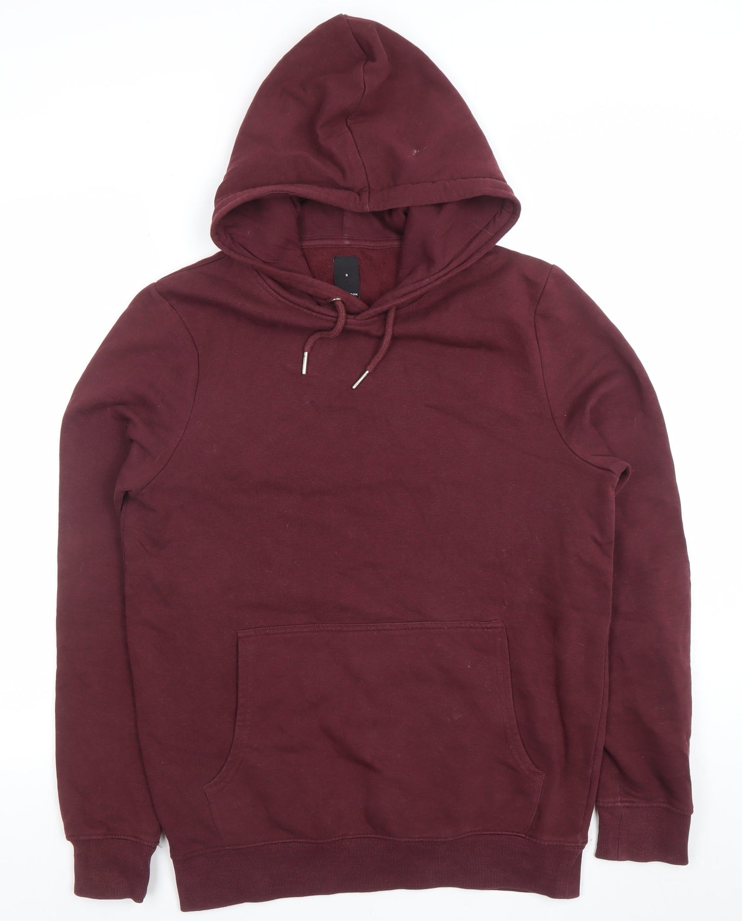 Mens UK Size S New Look Red Pullover Hoodie