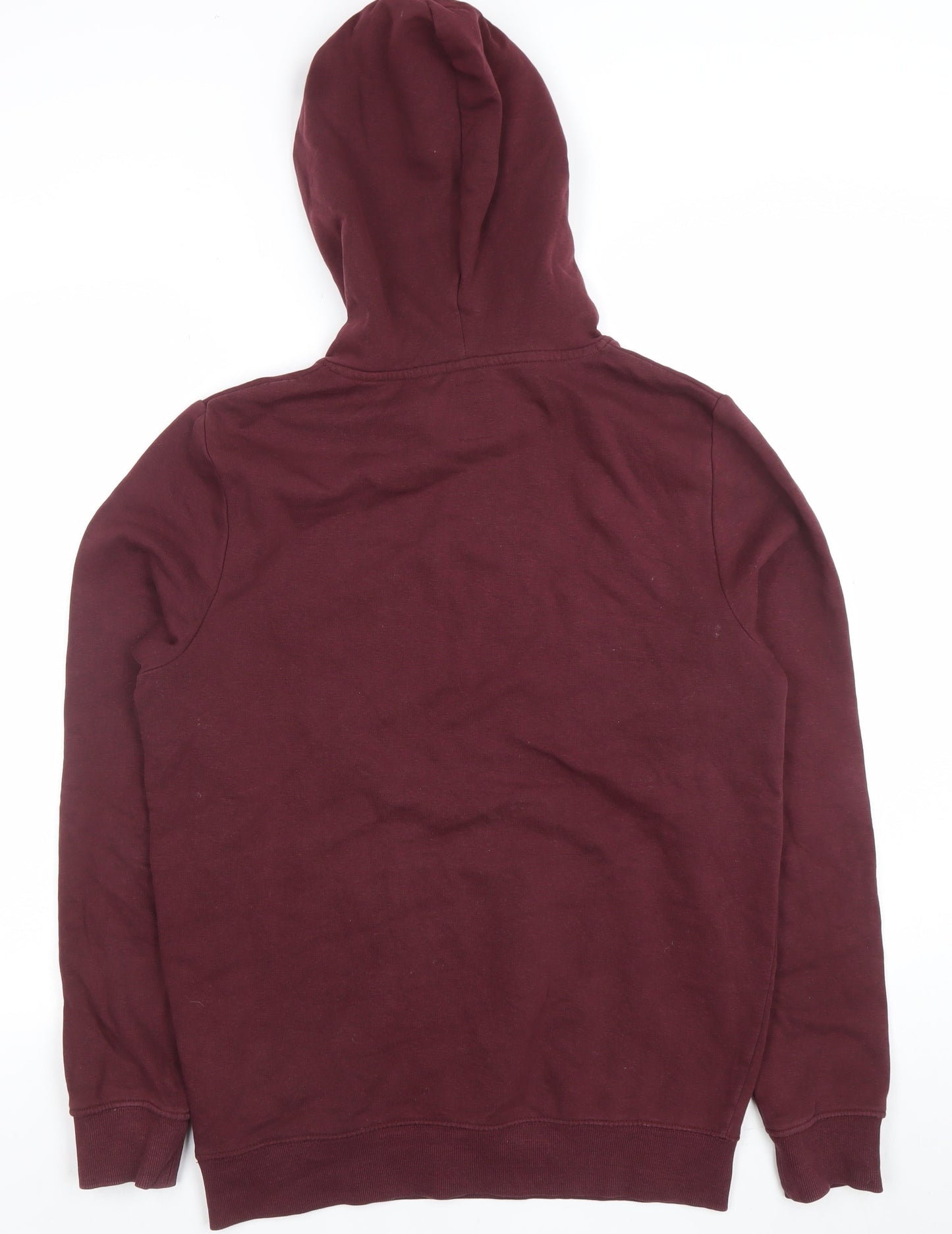 Mens UK Size S New Look Red Pullover Hoodie