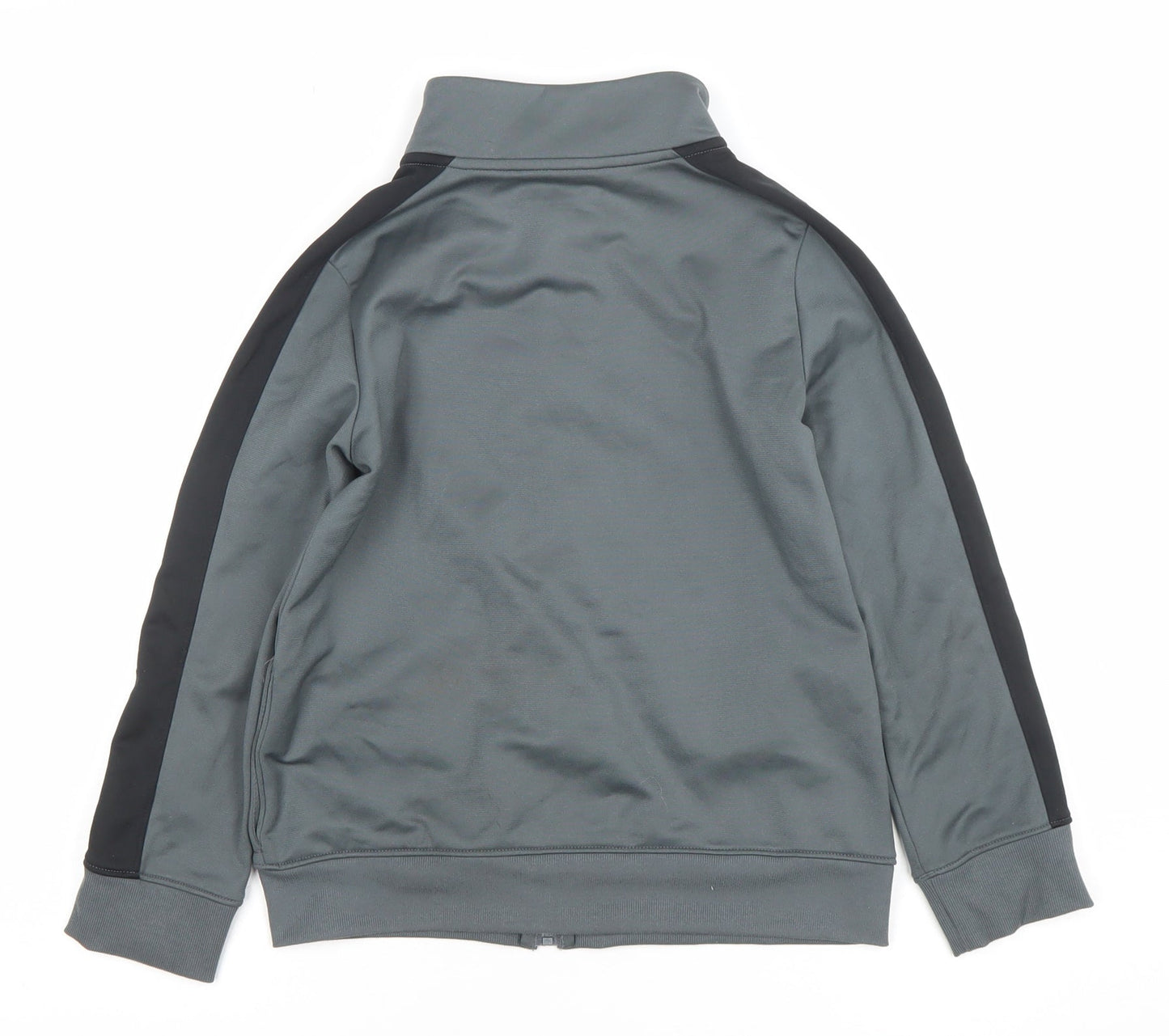 Boys UK Size S Under armour Grey Full Zip Hoodie