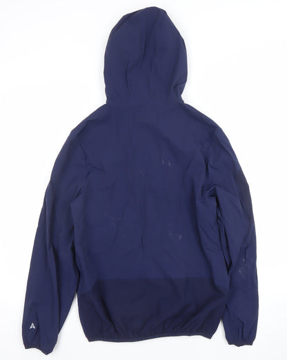 Boys UK Size 12-13 Years Technicals Blue Full Zip Hoodie