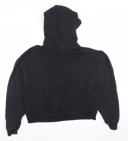 Womens UK Size S Abercrombie & Fitch Black Pullover Hoodie