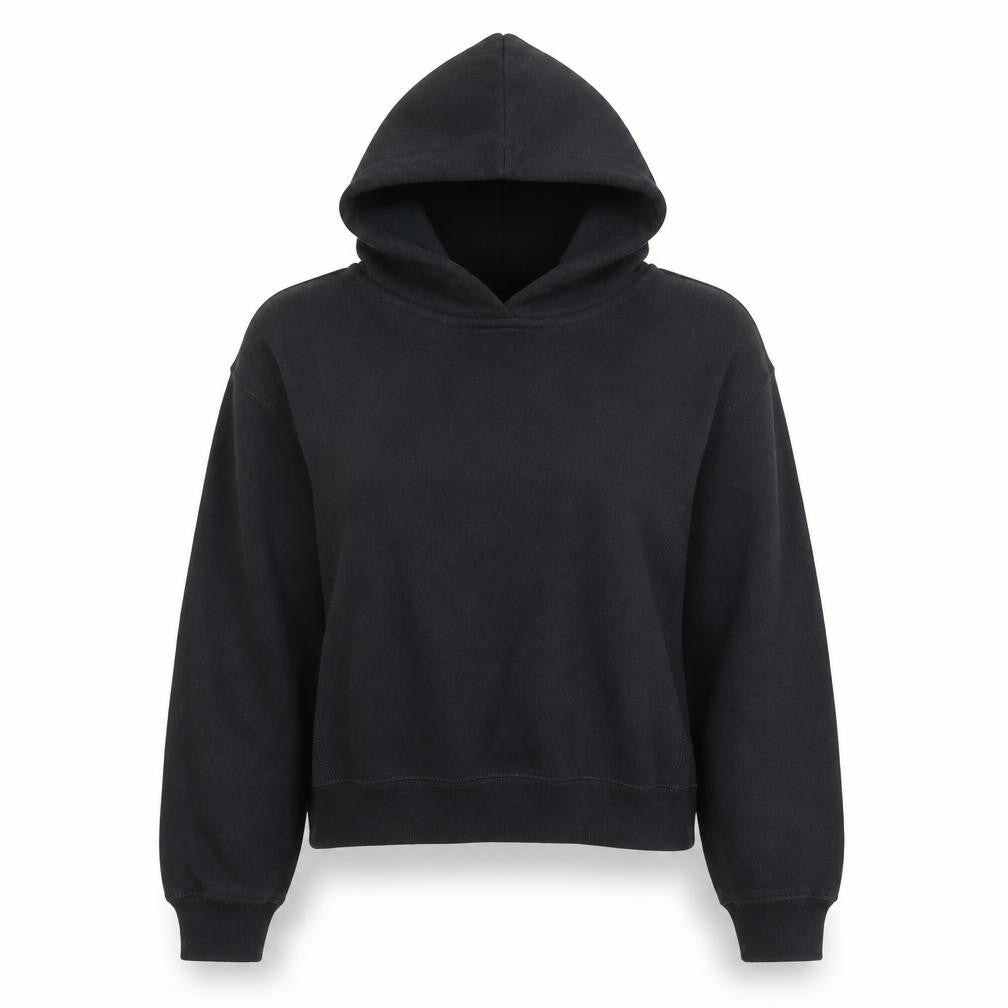 Womens UK Size S Abercrombie & Fitch Black Pullover Hoodie