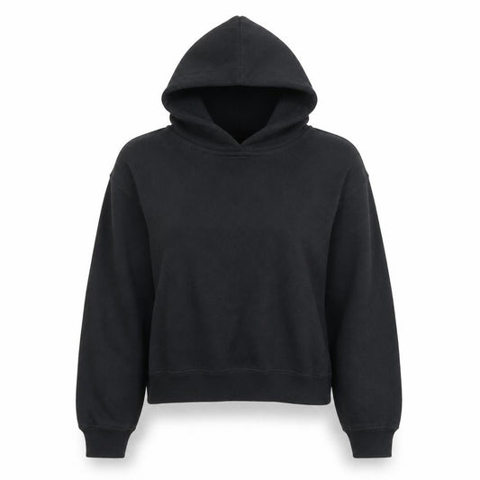 Womens UK Size S Abercrombie & Fitch Black Pullover Hoodie