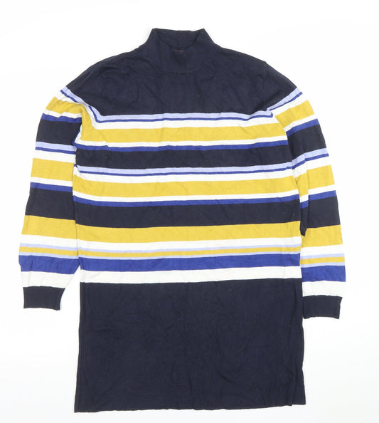 Womens UK Size 18 Marks and Spencer Multicoloured Tunic Jumper