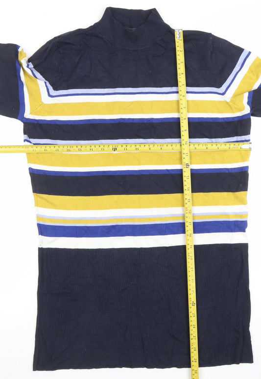 Womens UK Size 18 Marks and Spencer Multicoloured Tunic Jumper