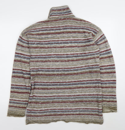 Womens UK Size M Meridian Essentials Multicoloured Pullover Jumper