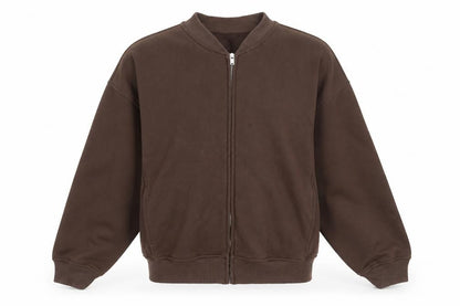Womens UK Size M Twyford Brown Full Zip Sweatshirt