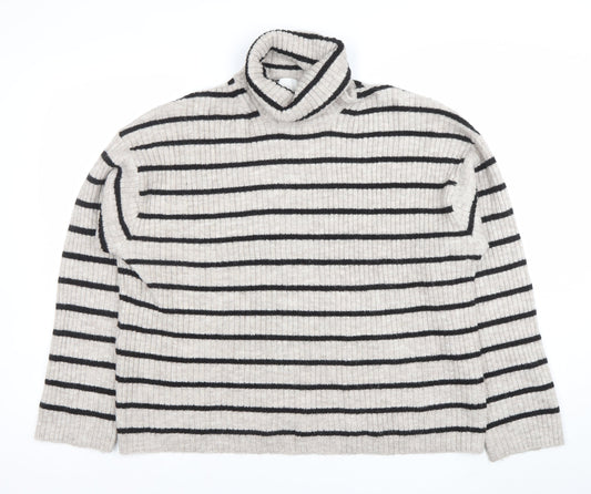 Womens UK Size 16 M&S Collection Beige Pullover Jumper