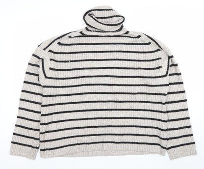 Womens UK Size 16 M&S Collection Beige Pullover Jumper