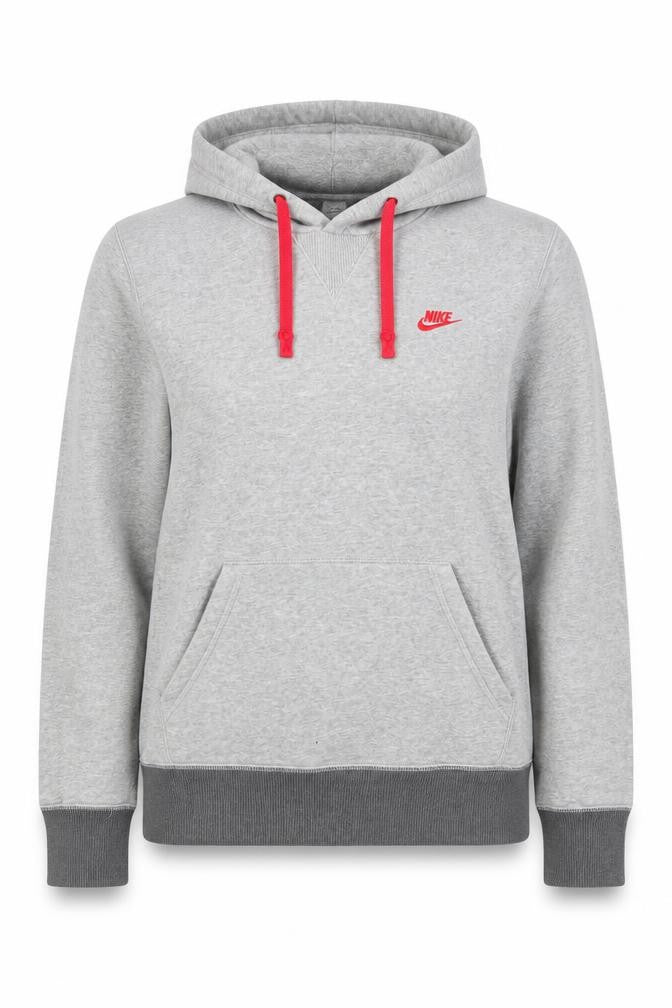 Womens UK Size S Nike Grey Pullover Hoodie