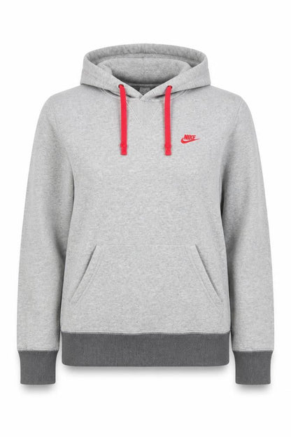 Womens UK Size S Nike Grey Pullover Hoodie