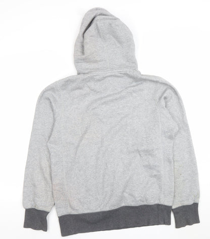 Womens UK Size S Nike Grey Pullover Hoodie