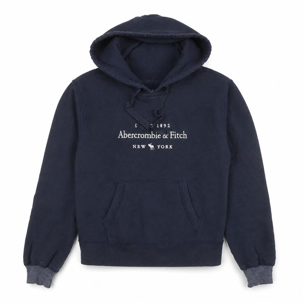 Womens UK Size XS Abercrombie & Fitch Blue Pullover Hoodie