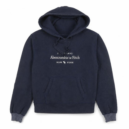 Womens UK Size XS Abercrombie & Fitch Blue Pullover Hoodie