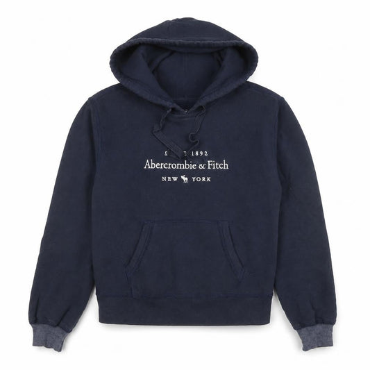 Womens UK Size XS Abercrombie & Fitch Blue Pullover Hoodie