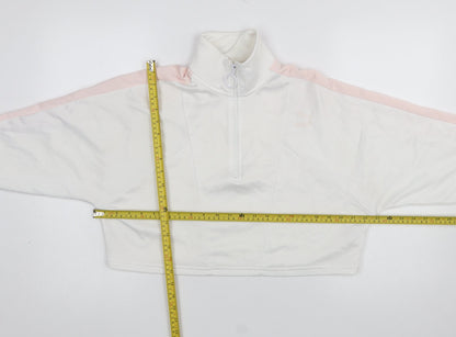 Womens UK Size XS PUMA White Pullover Sweatshirt