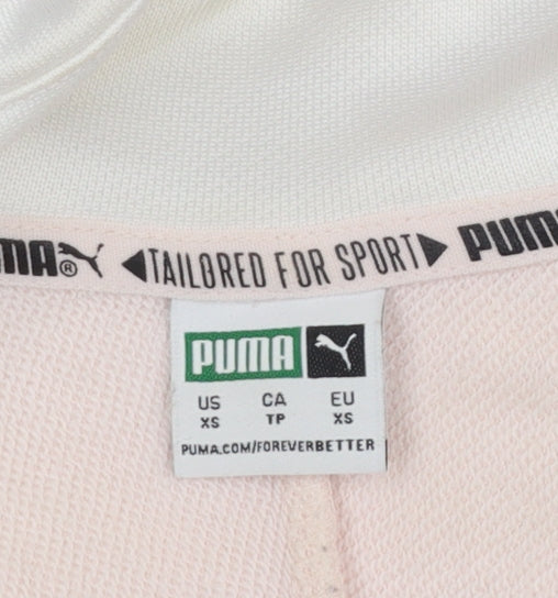 Womens UK Size XS PUMA White Pullover Sweatshirt