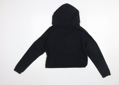 Womens UK Size XS PUMA Black Pullover Hoodie