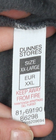 Womens UK Size 2XL Dunnes Stores Grey Pullover Hoodie