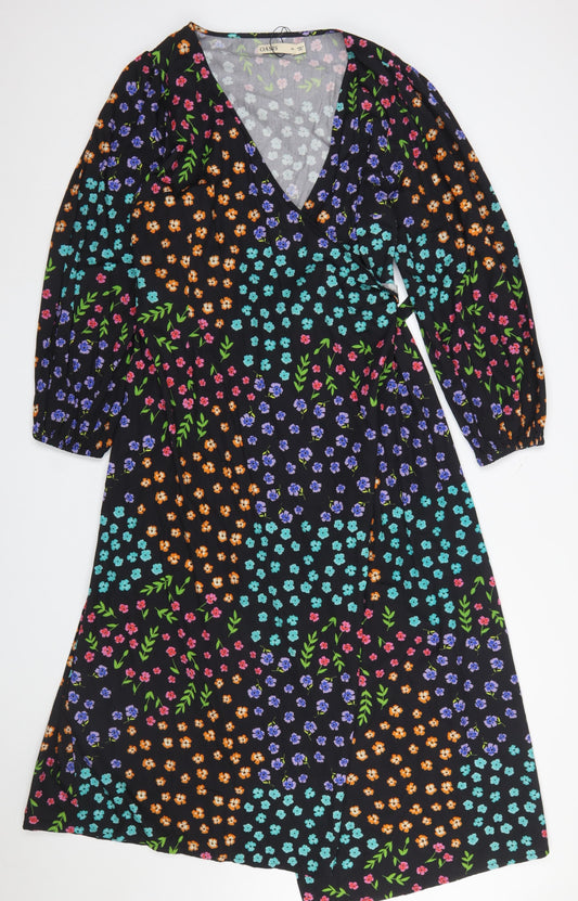 Womens UK Size 14 Oasis Wrap Dress
