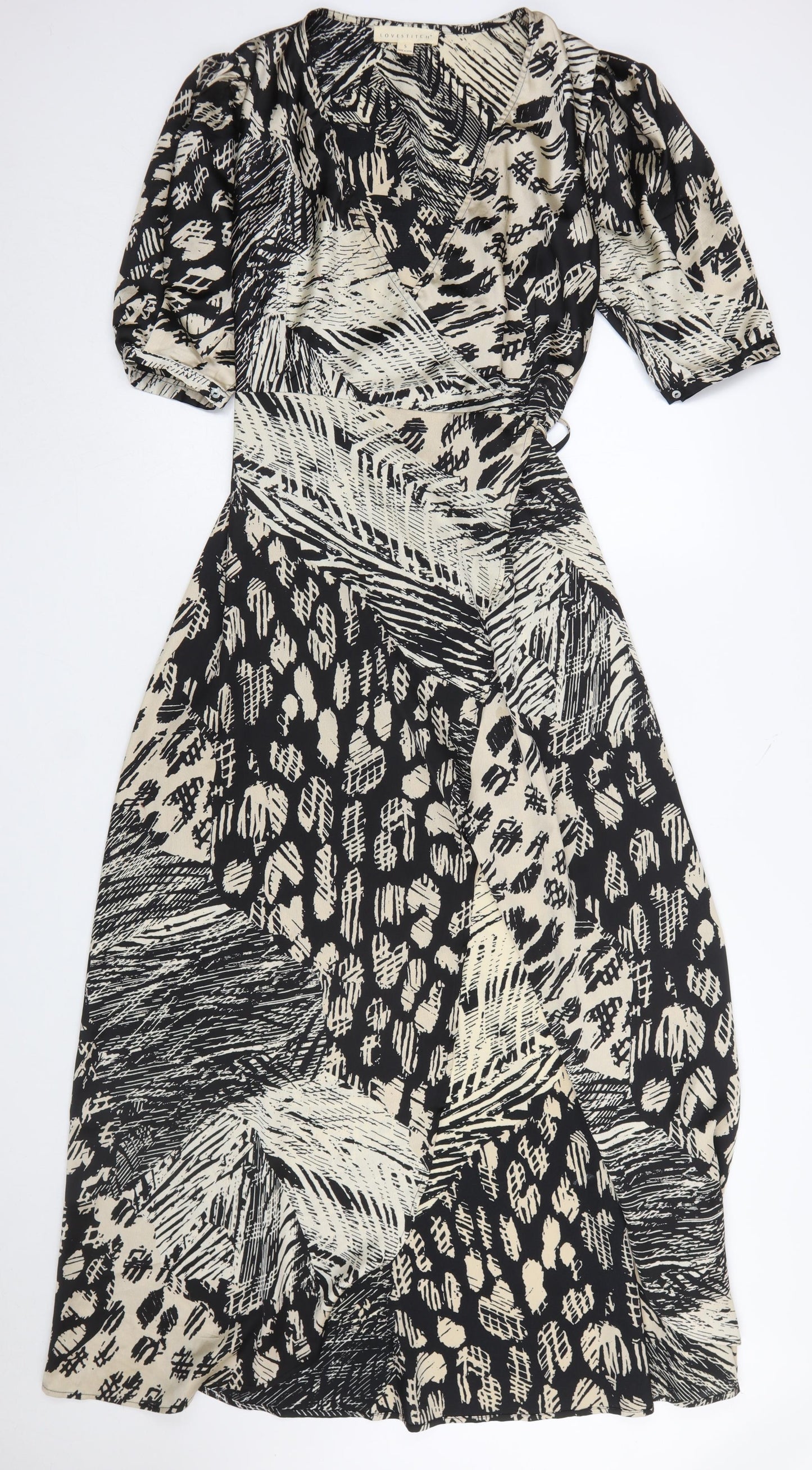 Womens UK Size S Lovestitch Wrap Dress