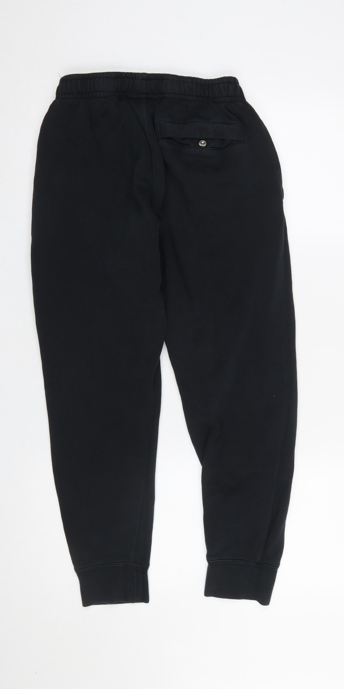 Womens UK Size S Nike Regular Fit Jogger Black Trousers