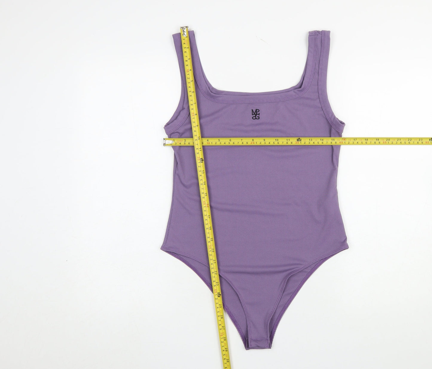 Womens UK Size L Missguided One-Piece Purple Bodysuit