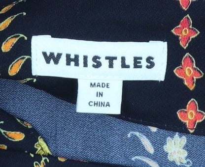 Womens UK Size 10 Whistles Wrap Chiffon Skirt