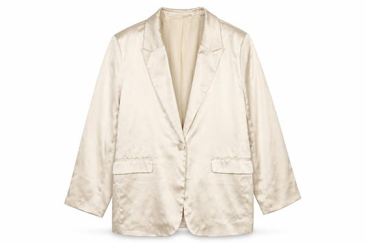 Womens UK Size 16 River Island Regular Ivory Blazer